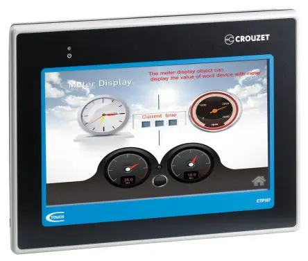Produktfoto 1 von Crouzet 88970567, HMI-Touchscreen, em4, Millenium 3, TFT LCD, 800 x 480, 7 Zoll, 24 V dc