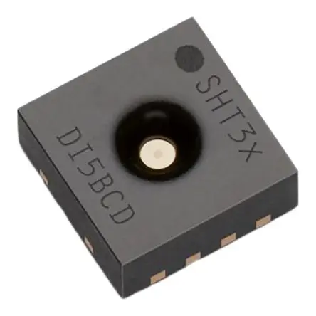 Produktfoto 1 von Sensirion SHT3x Digital Temperatur- und Luftfeuchtigkeitssensor ±0.2 °C, ±1.5 %RH Oberfläche, 8-Pin, Seriell-I2C,