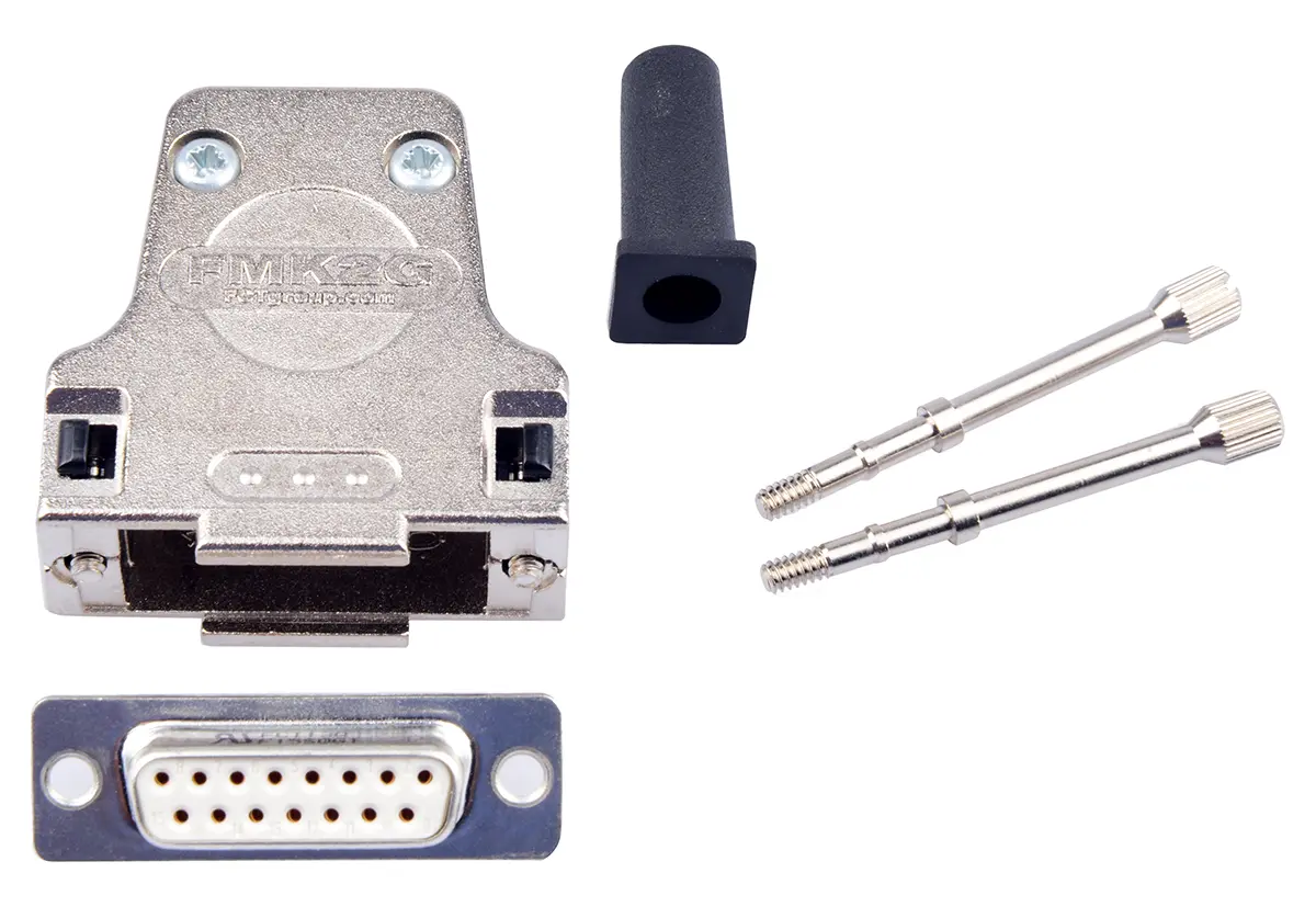 Produktfoto 1 von FCT from Molex FMK D-Sub-Steckverbinder Gerade, 15-polig, Panel Stecker/Buchse, mit Gewindestift, Federungssystem