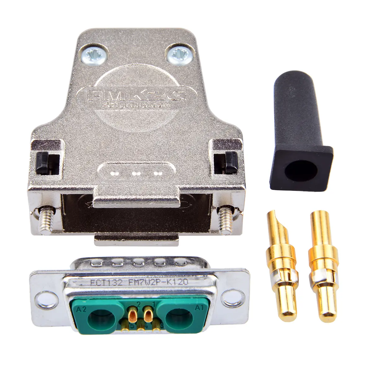 Produktfoto 1 von FCT from Molex FMK D-Sub-Steckverbinder Gerade, 7-polig, Schraubanschlussklemme Stecker, mit Schraubbefestigung