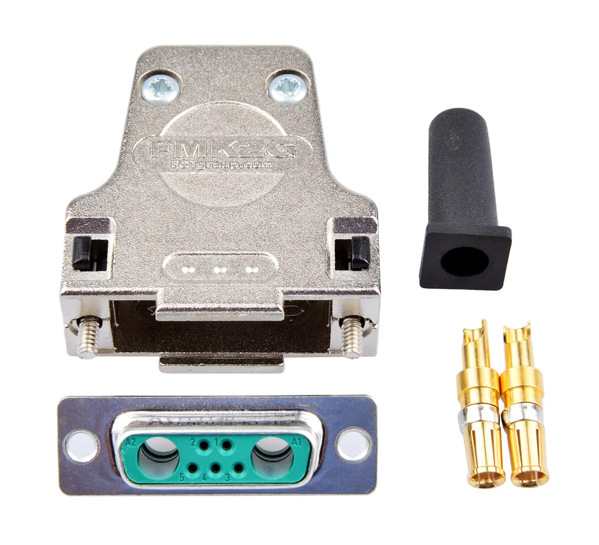 Produktfoto 1 von FCT from Molex FMK D-Sub-Steckverbinder Gerade, 7-polig, Schraubanschlussklemme Buchse, mit Schraubbefestigung
