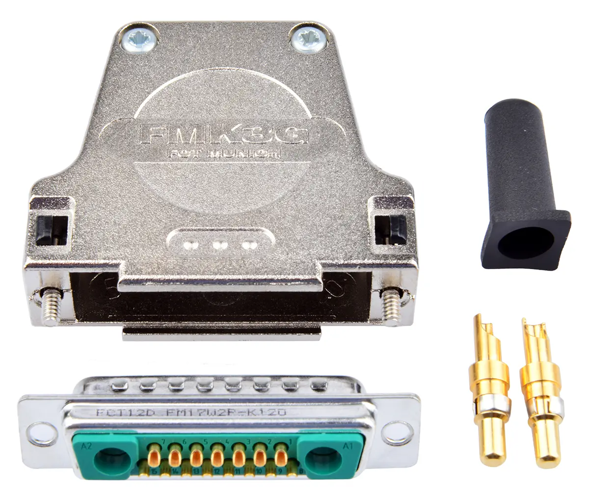 Produktfoto 1 von FCT from Molex FMK D-Sub-Steckverbinder Gerade, 17-polig, Schraubanschlussklemme Stecker, mit Schraubbefestigung