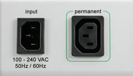 Produktfoto 1 von Ehmann IEC-Buchse C13 Steckdosenleiste, 7-fach 10A IEC C14, 1.5m Kabel, 250V Abgesichert
