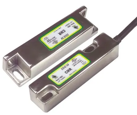 Produktfoto 1 von IDEM CMR Magnetisch 2-m-Kabel Berührungsloser Sicherheitsschalter 24V dc aus Edelstahl 316, 2 Öffner, Magnetisch