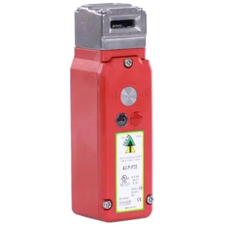 Produktfoto 1 von IDEM, KLP-P2L Magnetverriegelungsschalter Verriegelungsfähig, Standardcodierung, 1 Schließer/1 Öffner