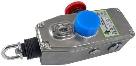 Produktfoto 1 von IDEM GLM-SS Seilzugschalter 50m IP 69K 4P-polig Guardian Line