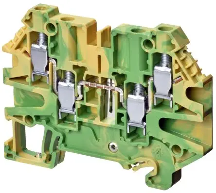 Produktfoto 1 von Omron XW5G Anschlussklemmenblock DIN-Schiene 1 Grau, 4mm², 500V Schraubbefestigung