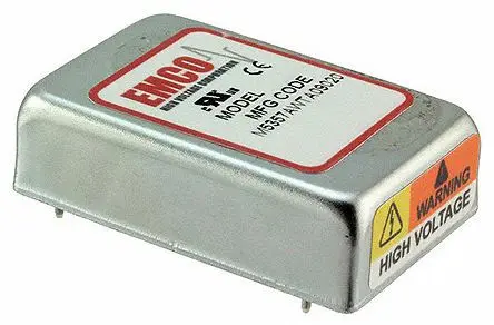 Produktfoto 1 von XP Power CA DC/DC Konverter, 0V, 2000 V OUT Fahrgestell 15.5V dc 1 W -10 °C 50 °C