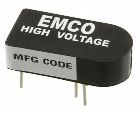 XP Power AH DC/DC-Wandler 1.5W 12 V dc IN, 100V dc OUT / 15mA Durchsteckmontage 500V isoliert