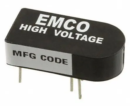 XP Power AH DC/DC Konverter, 100V dc OUT 15 mA Durchsteckmontage 12V dc 500 V 1.5 W -25 °C 75 °C