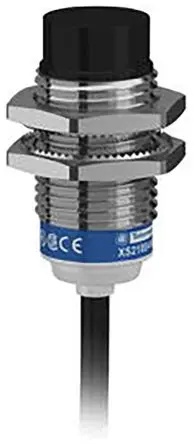 Produktfoto 1 von Telemecanique Sensors XS M18 Induktiver Näherungssensor, Gewinderohr PnP / 200mA 16 mm, IP69K, IP67, IP65 24 V dc