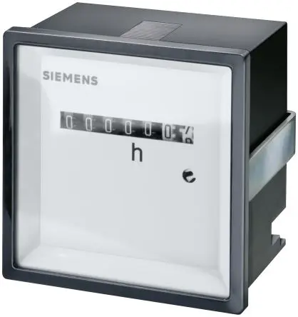 Produktfoto 1 von Siemens SENTRON Zähler Aufwärts Zähler Mechanisch Keine Rückstellung 7-stellig 115V ac, Stunden, max. 50 Hz