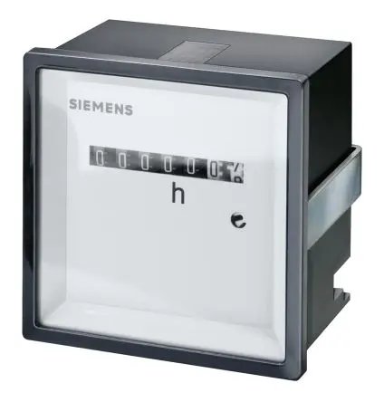 Produktfoto 1 von Siemens SENTRON Zähler Aufwärts Zähler Mechanisch Keine Rückstellung 7-stellig 115V ac, Stunden, max. 60 Hz