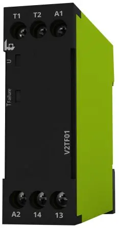 Produktfoto 1 von Tele V2TF01P Überwachungsrelais 1-phasig, 240 V dc, 240V ac