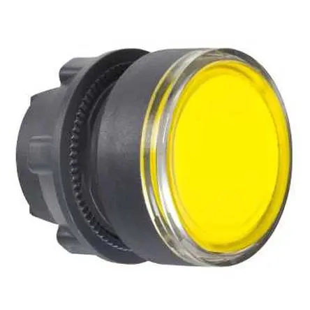 Produktfoto 1 von Schneider Electric Harmony Drucktastenkopf Ø 22mm, Gelb Tastend Rund Kunststoff, IP66