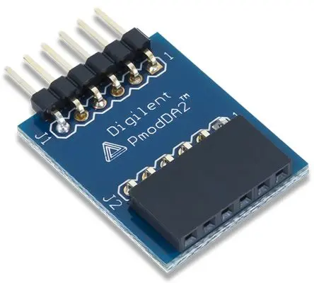 Produktfoto 1 von Digilent 12 bit Datenkonvertierung IC-Entwicklungstool E/A-Erweiterungsmodul, Digital-Analog-Wandler-Modul