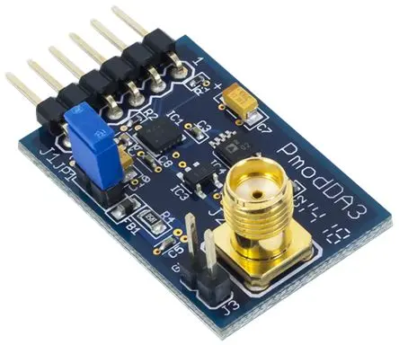 Produktfoto 1 von Digilent 16 bit Datenkonvertierung IC-Entwicklungstool E/A-Erweiterungsmodul, Digital-Analog-Wandler-Modul