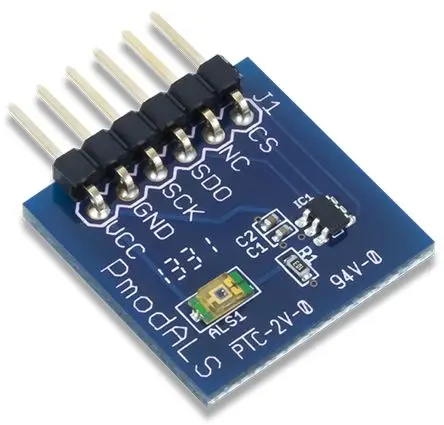Produktfoto 1 von Digilent Pmod ALS: Umgebungslichtsensor, E/A-Erweiterungsmodul Entwicklungstool Sensor