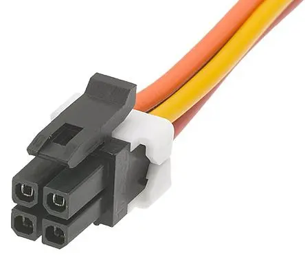 Produktfoto 1 von Molex 4 45132 Platinenstecker-Kabel Micro-Fit TPA 4 / Micro-Fit TPA Buchse / Buchse, 1 m