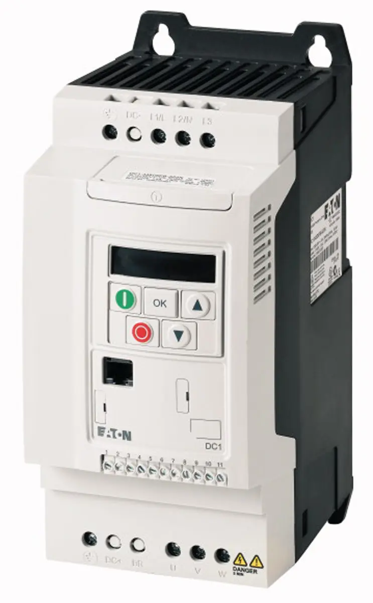 Produktfoto 1 von Eaton DC1 3-Phasen Frequenzumrichter 1.5 kW 480 V 6.15 A 16kHz