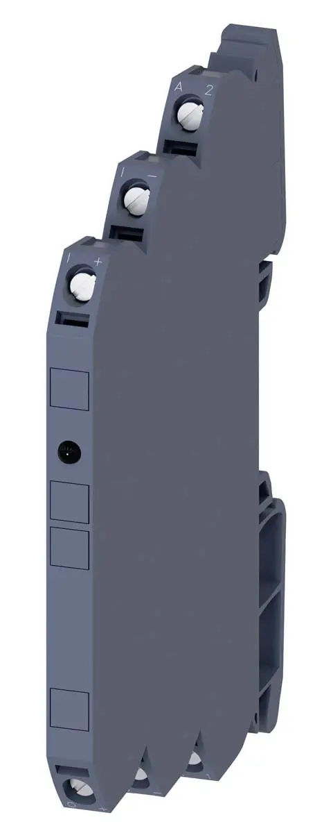 Produktfoto 1 von Siemens Serie 3RS7000 Signalwandler 24 V ac/dc, Spannung 0/10 V dc EIN / Spannung 0/10 V dc AUS Einrastbefestigung