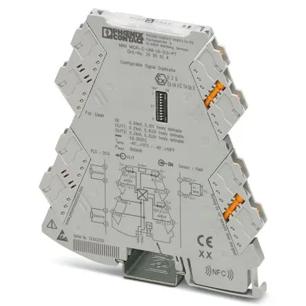 Produktfoto 1 von Phoenix Contact Serie MINI MCR Signalwandler 24V dc, Strom/Spannung 0 → 24 mA, 0 → 12 V EIN / Strom/Spannung 0 → 10.5 V,