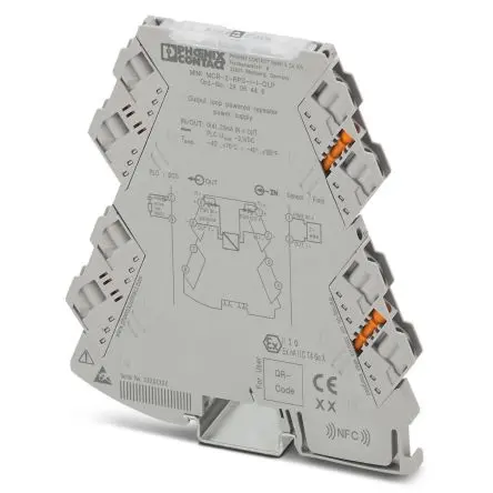 Produktfoto 1 von Phoenix Contact MINI MCR Signalwandler, Repeater-Netzteil 6 → 30V dc, Strom 0 → 20mA EIN / Strom 0