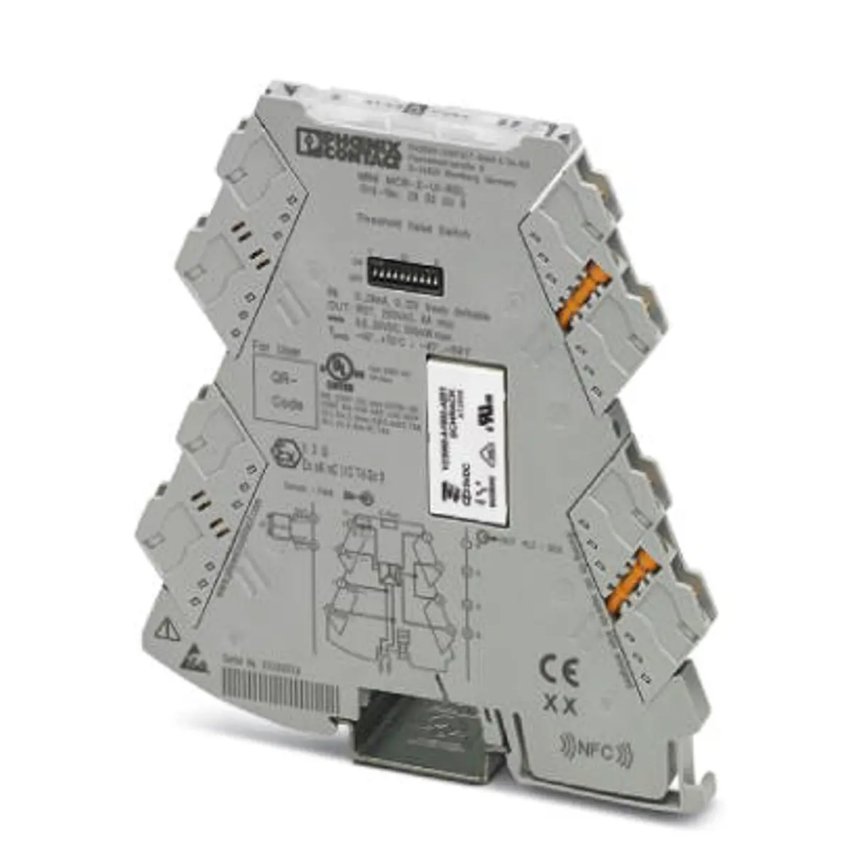 Produktfoto 1 von Phoenix Contact Serie MINI MCR Signalwandler 24 V dc, Strom/Spannung 0 to 24 mA, 0 to 12 V EIN / Relais 240 V dc, 250 V