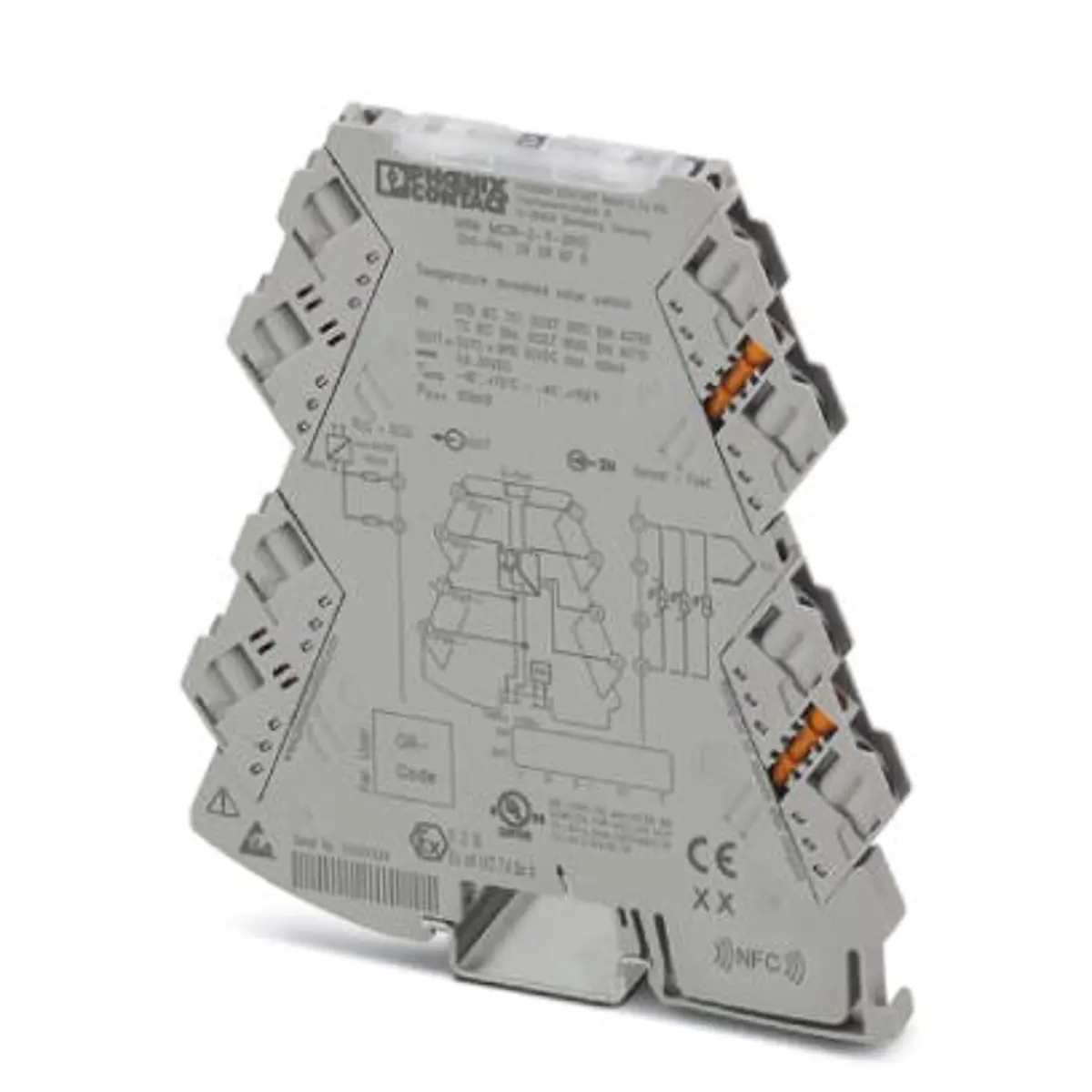 Produktfoto 1 von Phoenix Contact Serie MINI MCR Signalwandler 24 V dc, Thermoelement, Widerstands-Temperaturfühler (RTD) 0 to 4000 Ω EIN