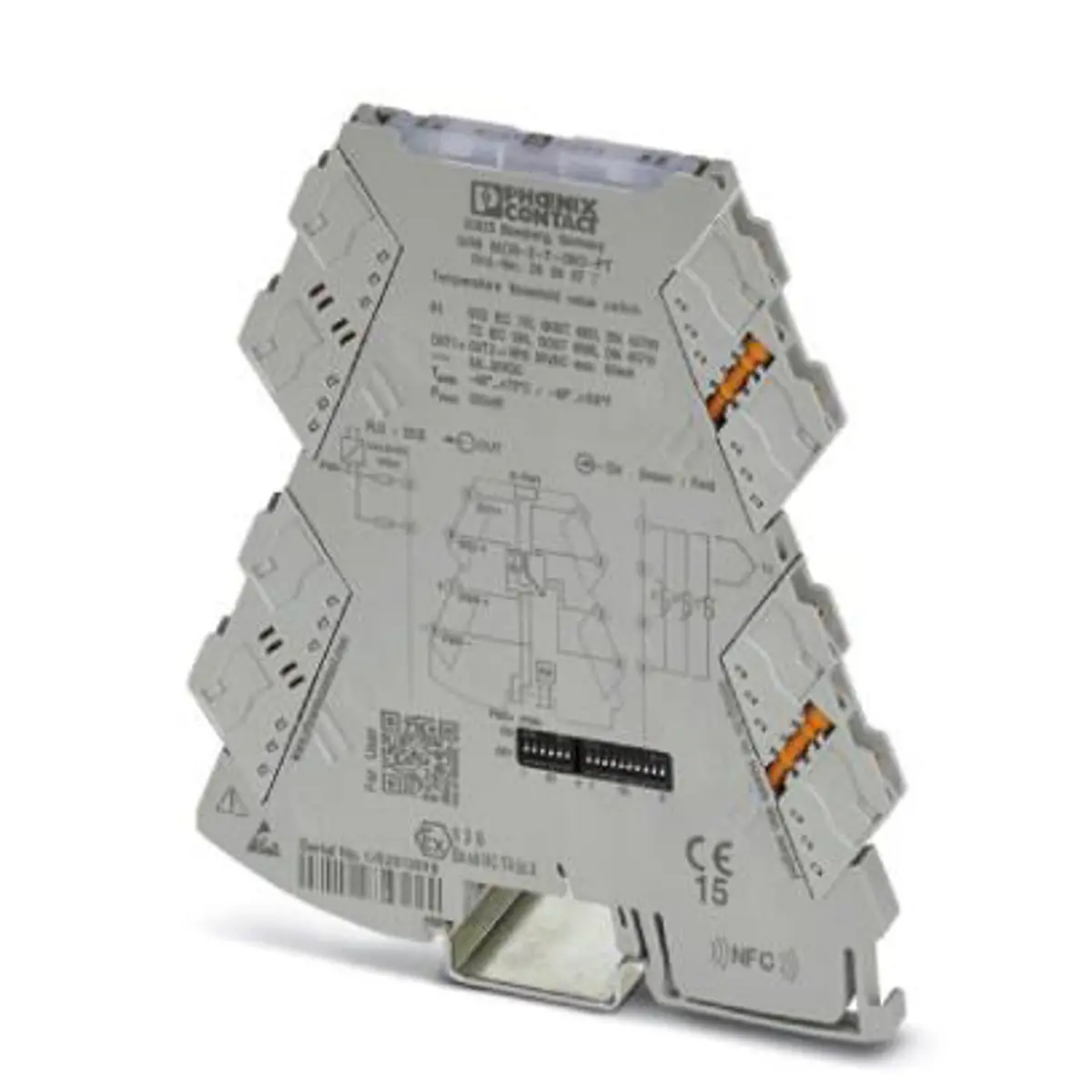 Produktfoto 1 von Phoenix Contact Serie MINI MCR Signalwandler 24 V dc, Widerstands-Temperaturfühler (RTD), Thermoelement 0 to 4000 Ω EIN