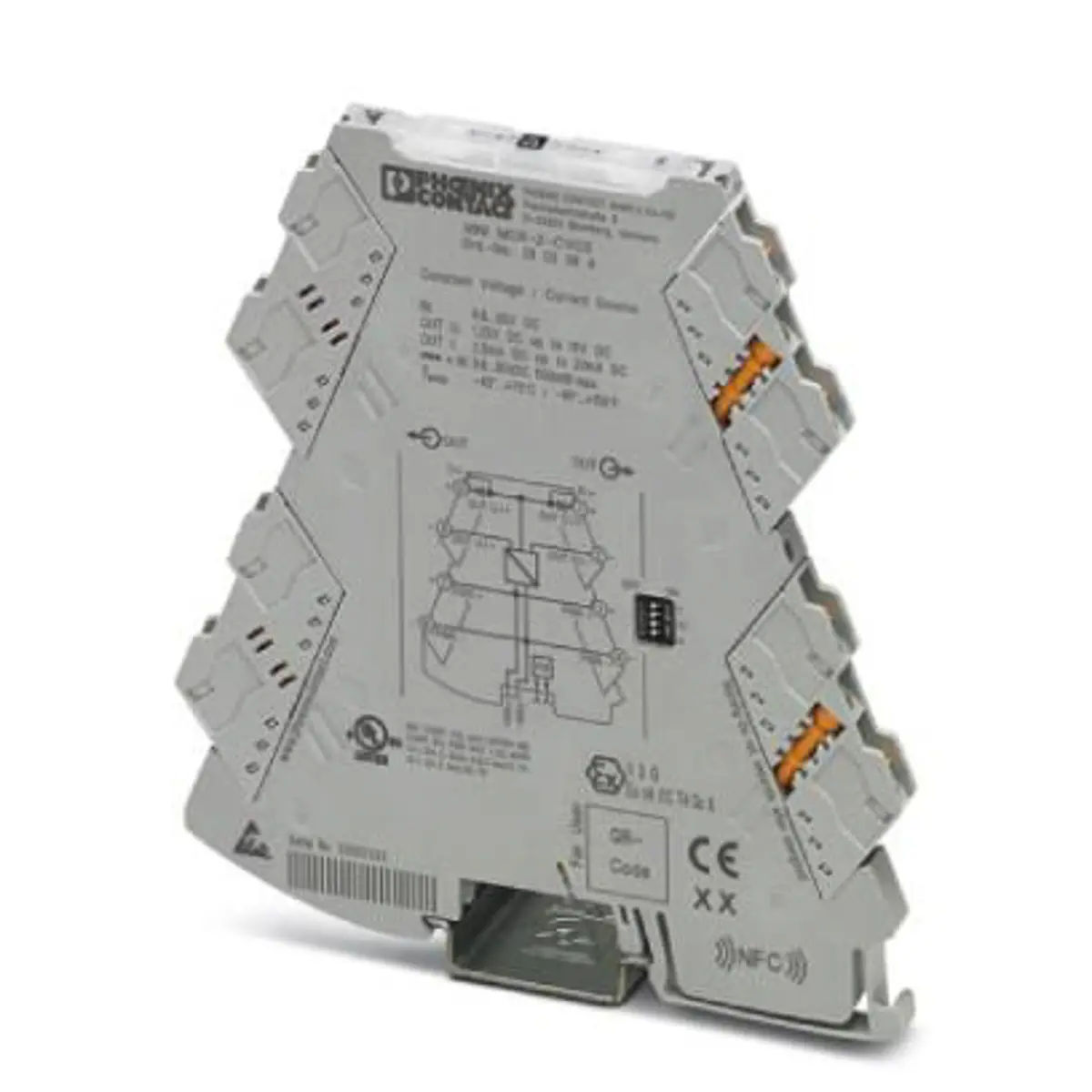 Produktfoto 1 von Phoenix Contact Serie MINI MCR Signalwandler 9.6/30 V dc, Spannung 9.6/30 V dc EIN / Strom/Spannung 2.5 to 20 mA, 1.25