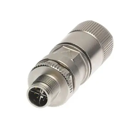 Produktfoto 1 von Molex 120341 M12 Rundsteckverbinder Buchse 8-polig Stecker 500mA Kabel IP67