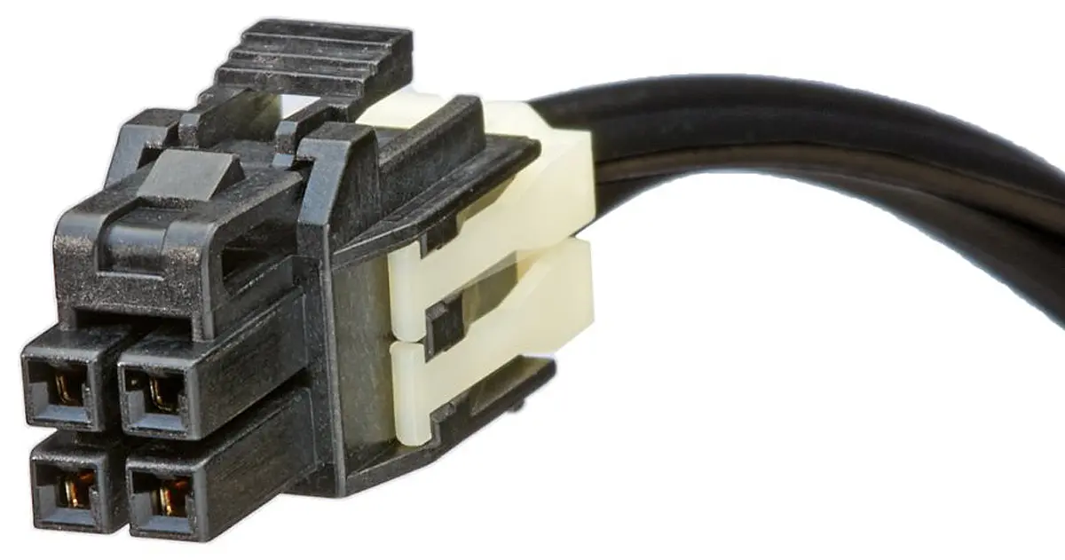 Produktfoto 1 von Molex 4 45130 Platinenstecker-Kabel Nano-Fit 4 / Nano-Fit Buchse / Buchse, 150 mm