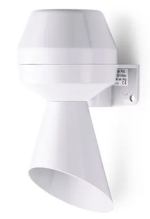 Produktfoto 1 von AUER Signal KLH Signalhorn Wand 230V ac IP43 92 dB @ 1m 1-Ton AC