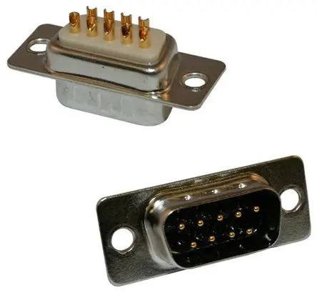 Norcomp D-Sub-Steckverbinder Gerade, 9-polig 2.769 mm Raster, Kabel Stecker