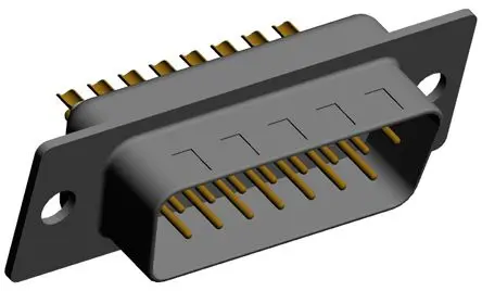 Produktfoto 1 von Norcomp D-Sub-Steckverbinder Gerade, 15-polig 2.769 mm Raster, Kabel Stecker