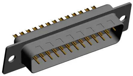 Produktfoto 1 von Norcomp D-Sub-Steckverbinder Gerade, 25-polig 2.769 mm Raster, Kabel Stecker