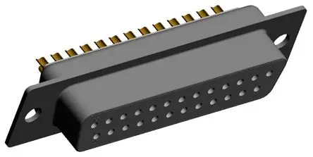 Produktfoto 1 von Norcomp D-Sub-Steckverbinder Gerade, 25-polig 2.769 mm Raster, Kabel Buchse