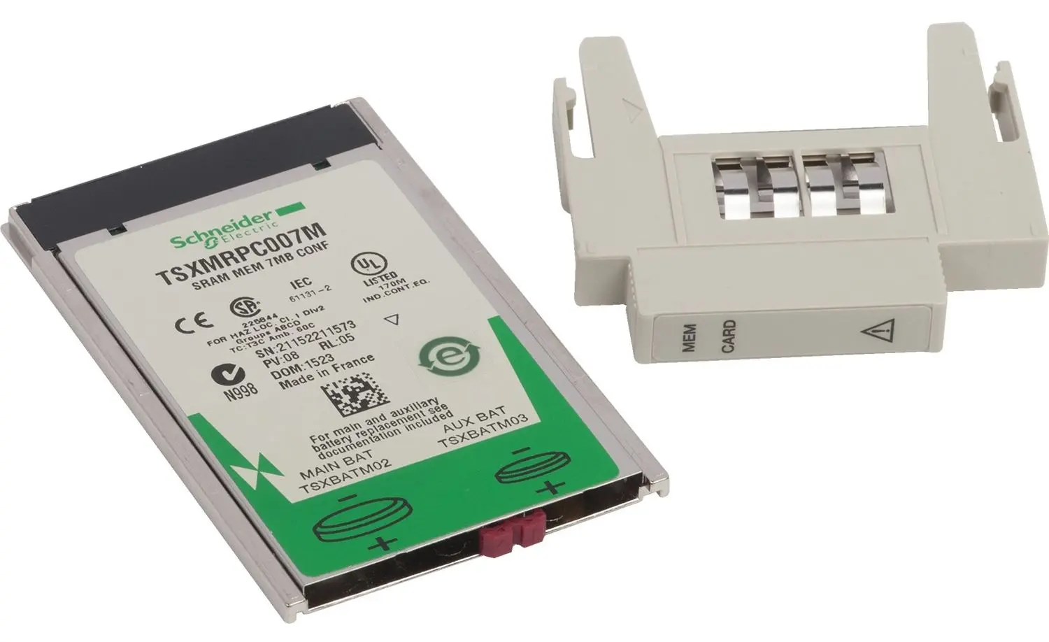 Produktfoto 1 von Schneider Electric SRAM-Speichererweiterung für Sicherheits-CPU, Unity-Pro-Standard-CPU Modicon Quantum Automation