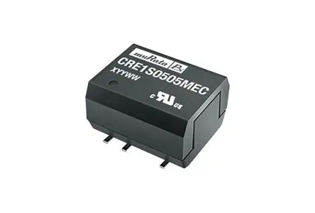 Produktfoto 1 von Murata Power Solutions CRE1 DC/DC Konverter, 5V dc OUT 200 mA 5.5V dc 3 kV dc 1 W -40 °C 85 °C