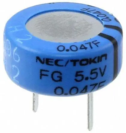 KEMET Supercap FG SuperCap Superkondensator, Durchsteckmontage 4.7 F -20 to 80 % / 5.5V dc, -40 °C 85 °C