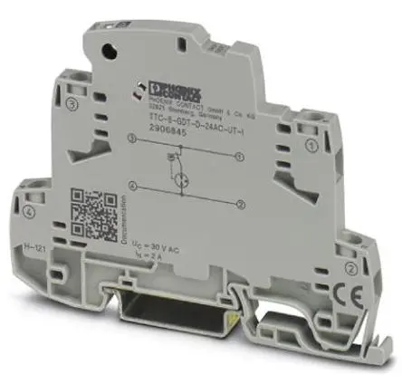 Produktfoto 1 von Phoenix Contact, Überspannungsschutz 5 kA DIN-Hutschiene TTC