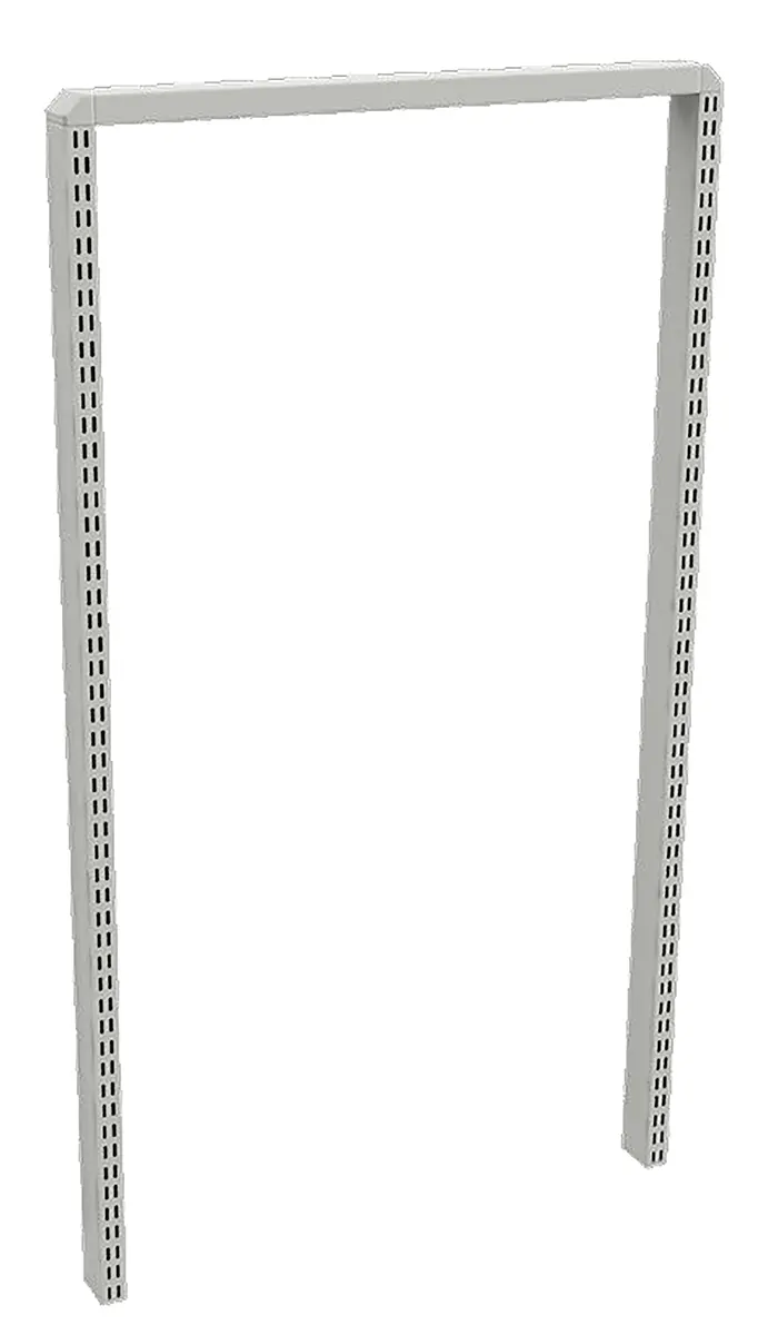 Produktfoto 1 von Treston Werkbank Rasterröhren, Stahl, Grau, 1.35 m x 30 mm, 60 mm