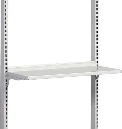 Produktfoto 1 von Treston Ablagefach, Stahl, Grau x 89mm, 300 mm, 50 kg Last