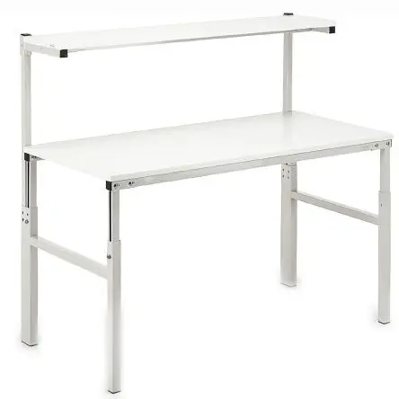 Produktfoto 1 von Treston TPH915 Werkbank mit Ablage Werkbank Einstellbare Höhe L. 900 mm B. 1500mm H. 1550 mm, Traglast 300kg
