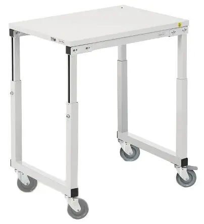 Produktfoto 1 von Treston Gestellwagen, Stahl Rahmen, max. 150 kg 500 mm, 900 mm 700 mm