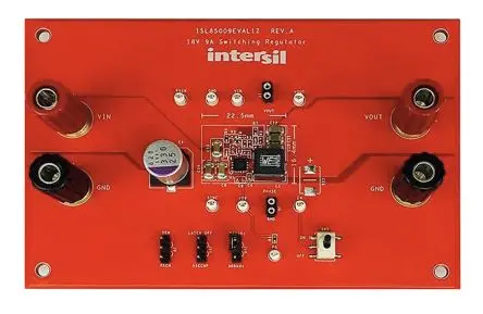 Produktfoto 1 von Renesas Electronics ISL85009 Evaluierungsplatine, Evaluierungsplatine Abwärtsregler