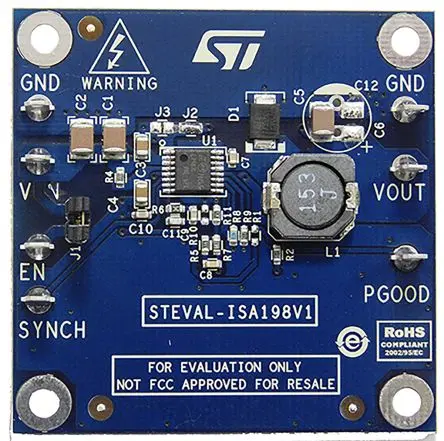 Produktfoto 1 von STMicroelectronics L7987L Evaluierungsplatine, Evaluierungsplatine DC/DC-Controller