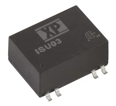 Produktfoto 1 von XP Power ISU03 DC/DC Konverter, 24V dc OUT 125 mA Oberfläche 12V dc 1.5 kV dc 3 W -40 °C 95 °C