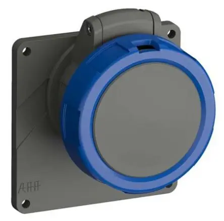 Produktfoto 1 von Amphenol Industrial Easy & Safe Leistungssteckverbinder Blau, 230V 2P+PE / 16A, Panel IP67